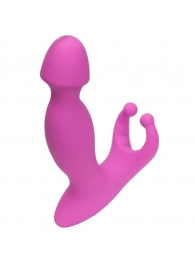 Розовый стимулятор простаты с усиками - 15 см. - 4sexdreaM - в Миассе купить с доставкой