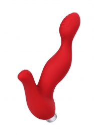 Красный силиконовый вибростимулятор простаты Proman - 12,5 см. - ToyFa - в Миассе купить с доставкой
