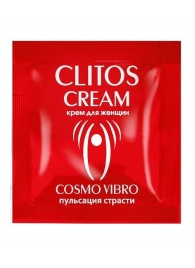 Пробник возбуждающего крема для женщин Clitos Cream - 1,5 гр. - Биоритм - купить с доставкой в Миассе
