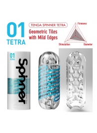 Мастурбатор SPINNER Tetra - Tenga - в Миассе купить с доставкой