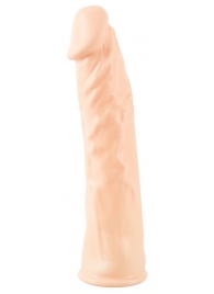 Телесная насадка-удлинитель Silicone Extension - 19 см. - Orion - в Миассе купить с доставкой