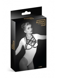Черная упряжь на грудь Clara - Bijoux Pour Toi - купить с доставкой в Миассе