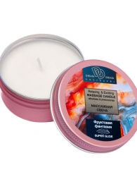 Массажная свеча  Фруктовая фантазия - БиоМед - купить с доставкой в Миассе