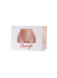 Мастурбатор-полуторс Cherry с вибрацией и двумя любовными тоннелями - KOKOS - в Миассе купить с доставкой