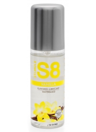 Лубрикант на водной основе Stimul8 Flavored Lube с ванильным ароматом - 125 мл. - Stimul8 - купить с доставкой в Миассе