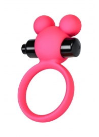 Розовое виброкольцо на пенис A-Toys - A-toys - в Миассе купить с доставкой