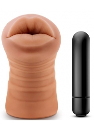Кофейный мастурбатор-ротик Isabella - Blush Novelties - в Миассе купить с доставкой