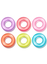 Набор из 6 эрекционных колец King of the Ring - Blush Novelties - в Миассе купить с доставкой