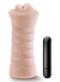 Телесный мастурбатор-ротик Angie - Blush Novelties - в Миассе купить с доставкой