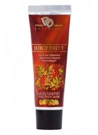 Интимный съедобный лубрикант JUICY FRUIT с ароматом фруктов - 30 мл. - БиоМед - купить с доставкой в Миассе