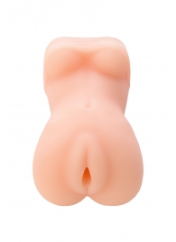 Телесный мастурбатор в виде женской фигурки - Toyfa Basic - в Миассе купить с доставкой