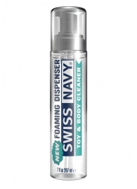 Очищающая пенка для игрушек и тела Swiss Navy Toy   Body Cleaner Foamer - 207 мл. - Swiss navy - купить с доставкой в Миассе