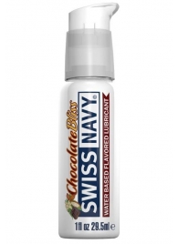 Лубрикант с ароматом шоколада Swiss Navy Chocolate Bliss Lube - 29,5 мл. - Swiss navy - купить с доставкой в Миассе