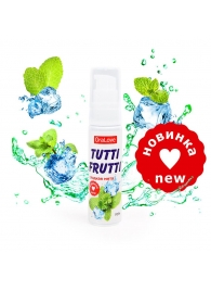 Гель-смазка Tutti-frutti со вкусом сладкой мяты - 30 гр. - Биоритм - купить с доставкой в Миассе