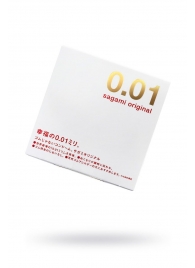 Супертонкий презерватив Sagami Original 0.01 - 1 шт. - Sagami - купить с доставкой в Миассе