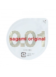 Супертонкий презерватив Sagami Original 0.01 - 1 шт. - Sagami - купить с доставкой в Миассе