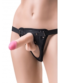 Телесный страпон на трусиках Realstick Hunter - 14,5 см. - ToyFa - купить с доставкой в Миассе