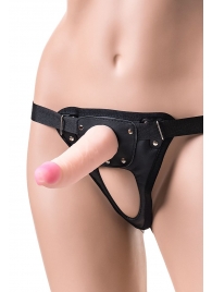 Телесный страпон на трусиках Realstick Jax - 17,9 см. - ToyFa - купить с доставкой в Миассе