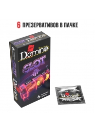 Ароматизированные презервативы DOMINO  Фруктовый слот  - 6 шт. - Domino - купить с доставкой в Миассе