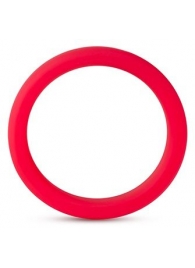 Красное эрекционное кольцо Silicone Go Pro Cock Ring - Blush Novelties - в Миассе купить с доставкой