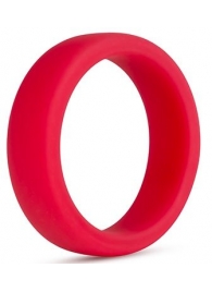 Красное эрекционное кольцо Silicone Go Pro Cock Ring - Blush Novelties - в Миассе купить с доставкой