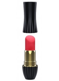 Клиторальный стимулятор-помада LIPSTICK - 9,3 см. - Dream Toys - купить с доставкой в Миассе