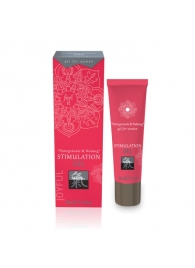 Возбуждающий интимный гель для двоих STIMULATION GEL Pomegranate   Nutmeg - 30 мл. - Shiatsu - купить с доставкой в Миассе