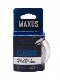 Классические презервативы в пластиковом кейсе MAXUS Classic - 3 шт. - Maxus - купить с доставкой в Миассе