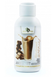 Интимный гель-смазка JUICY FRUIT с ароматом молочного шоколада - 100 мл. - БиоМед - купить с доставкой в Миассе