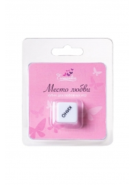 Игральный кубик  Места любви - Eromantica - купить с доставкой в Миассе