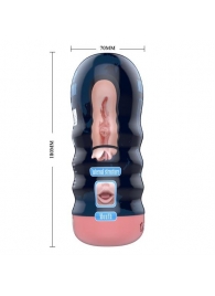 Мастурбатор-ротик Vacuum Cup Masturbator - Baile - в Миассе купить с доставкой