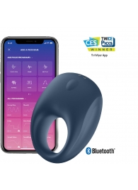 Эрекционное кольцо Satisfyer Strong One с возможностью управления через приложение - Satisfyer - в Миассе купить с доставкой