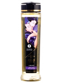 Массажное масло Libido Exotic Fruits с ароматом экзотических фруктов - 240 мл. - Shunga - купить с доставкой в Миассе