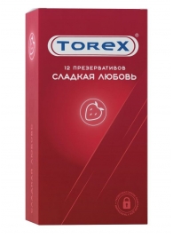 Презервативы Torex  Сладкая любовь  с ароматом клубники - 12 шт. - Torex - купить с доставкой в Миассе