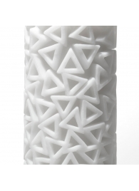 Белый 3D мастурбатор PILE - Tenga - в Миассе купить с доставкой