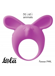 Фиолетовое эрекционное кольцо Fennec Phil - Lola Games - в Миассе купить с доставкой
