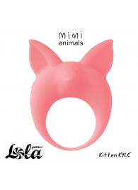 Оранжевое эрекционное кольцо Kitten Kyle - Lola Games - в Миассе купить с доставкой