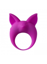 Фиолетовое эрекционное кольцо Kitten Kyle - Lola Games - в Миассе купить с доставкой