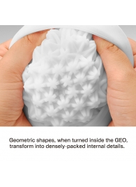 Белый мастурбатор Tenga Geo Coral - Tenga - в Миассе купить с доставкой