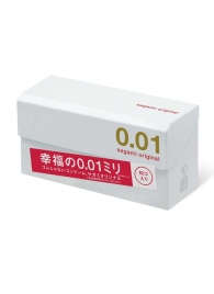 Супер тонкие презервативы Sagami Original 0.01 - 10 шт. - Sagami - купить с доставкой в Миассе