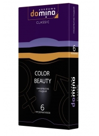 Разноцветные презервативы DOMINO Colour Beauty - 6 шт. - Domino - купить с доставкой в Миассе
