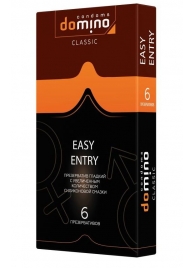 Презервативы с увеличенным количеством смазки DOMINO Easy Entry - 6 шт. - Domino - купить с доставкой в Миассе