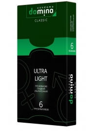 Супертонкие презервативы DOMINO Ultra Light - 6 шт. - Domino - купить с доставкой в Миассе