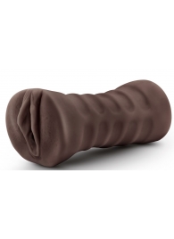 Коричневый мастурбатор-вагина Hot Chocolate Brianna - Blush Novelties - в Миассе купить с доставкой