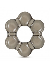 Дымчатое эрекционное кольцо Stay Hard Thick Bead Cock Ring - Blush Novelties - в Миассе купить с доставкой