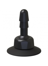 Плаг с присоской для фиксации насадок Deluxe 360° Swivel Suction Cup Plug - Doc Johnson - купить с доставкой в Миассе