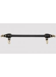 Черная распорка для ног Bound to You Faux Leather Spreader Bar - 50,8 см. - Fifty Shades of Grey - купить с доставкой в Миассе