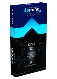 Презервативы увеличенного размера DOMINO Classic King size - 6 шт. - Domino - купить с доставкой в Миассе