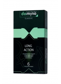 Презервативы с пролонгирующим эффектом DOMINO Classic Long action - 6 шт. - Domino - купить с доставкой в Миассе