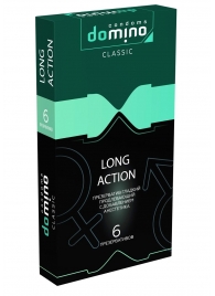 Презервативы с пролонгирующим эффектом DOMINO Classic Long action - 6 шт. - Domino - купить с доставкой в Миассе